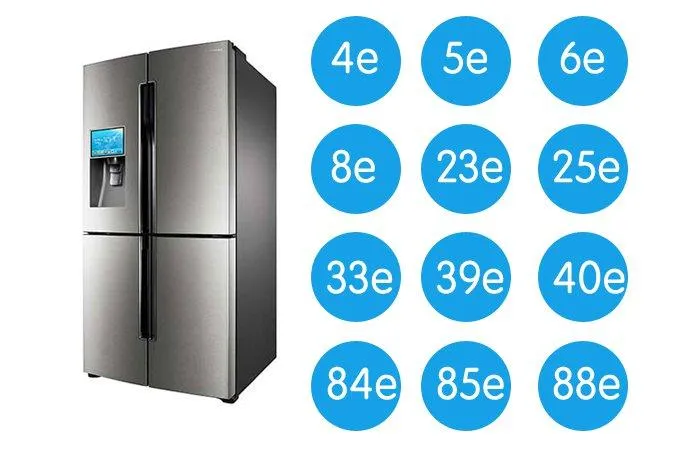 Error Codes on Samsung Refrigerators